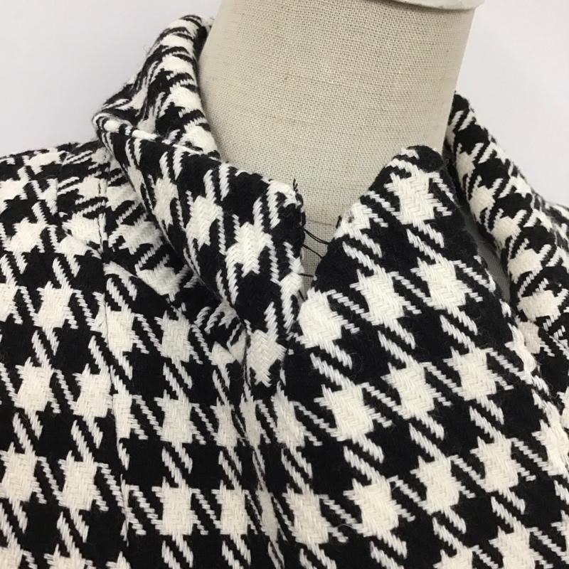 ザラ ZARA ジャケット、上着 ジャケット、ブレザー S 白 / ホワイト / X 黒 / ブラック / レディース USED 古着 中古 10106479