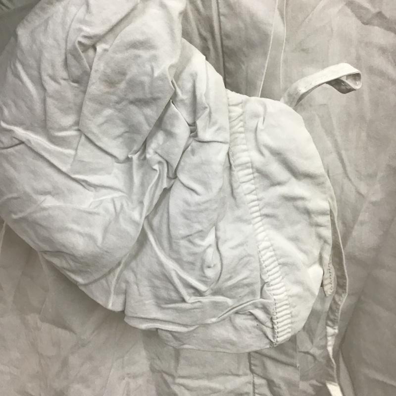 ザラ ZARA TRAFALUC シャツ、ブラウス 長袖 長袖シャツ カラーカジュアルシャツ パフスリーブカットソー M 無地 白 / ホワイト / レディース USED 古着 中古 10105946