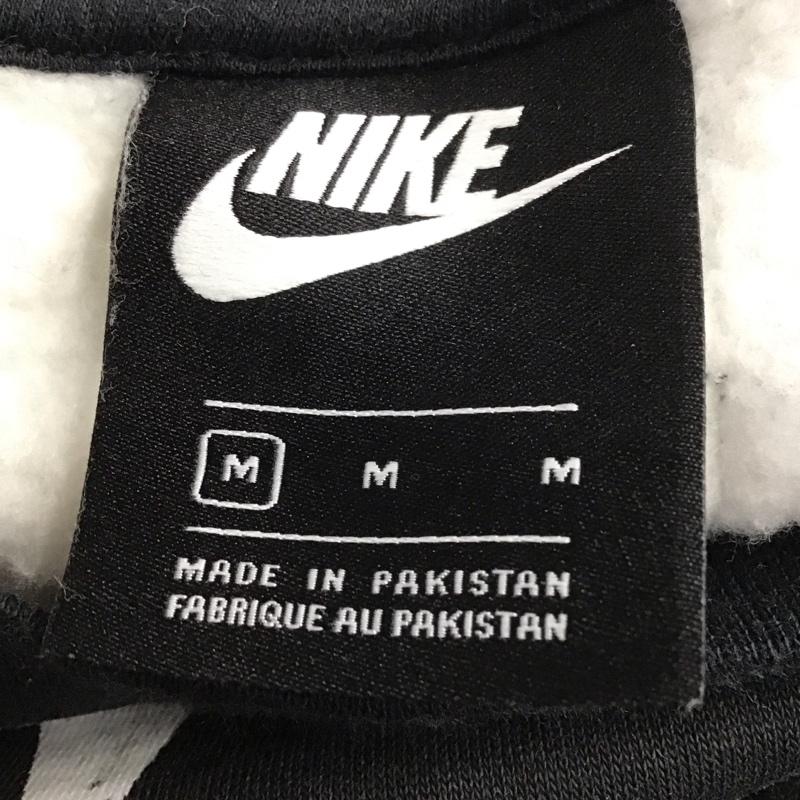 ナイキ NIKE トレーナー 長袖 DB3856-010 スウェット スウォッシュ 裏起毛 M ロゴ、文字 黒 / ブラック / レディース USED 古着 中古 10113838