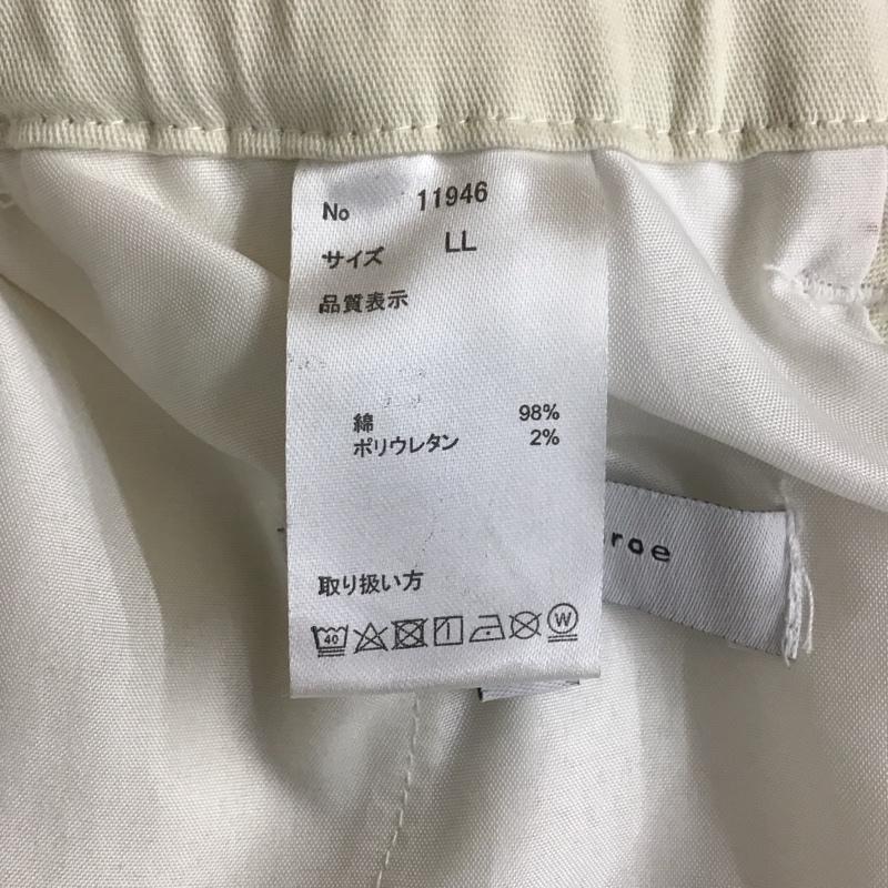 ロッキーモンロー Rocky Monroe パンツ ワークパンツ、ペインターパンツ 11946 ストレッチミリタリーカーゴパンツ ワイドパンツ カジュアルパンツ LL 無地 白 / ホワイト / メンズ USED 古着 中古 10107208