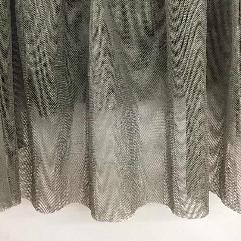 ザラ ZARA キャミソール キャミソール チュール ビスチェ S 無地 灰 / グレー / レディース USED 古着 中古 10136904