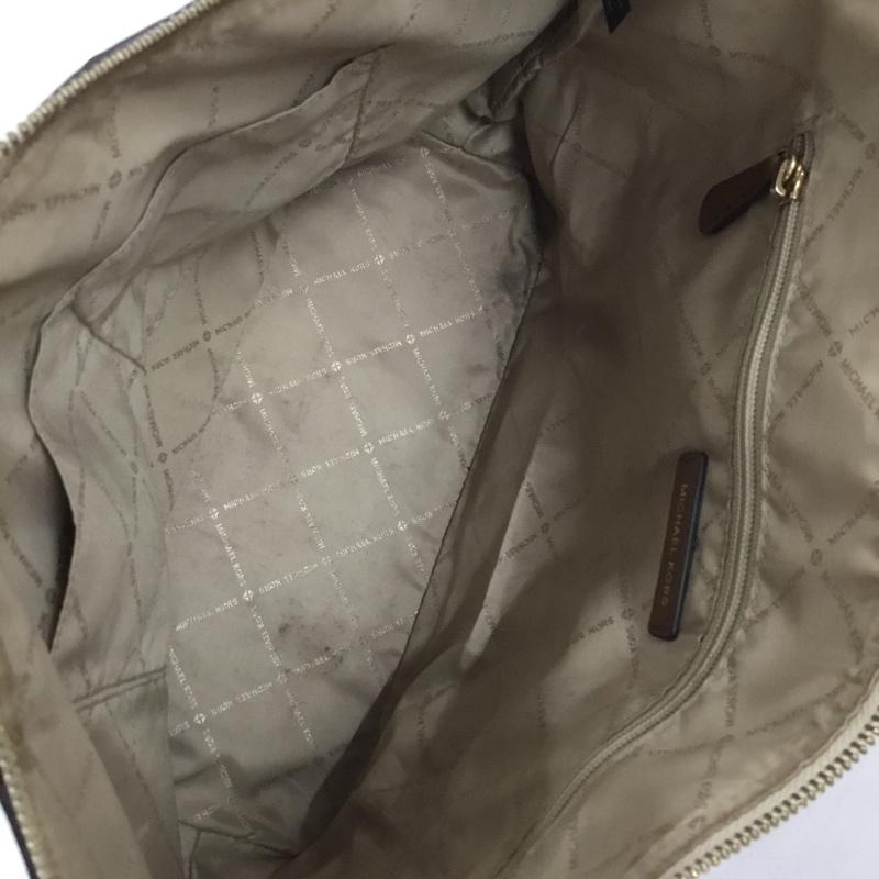 マイケルコース MICHAEL KORS トートバッグ トートバッグ 35F8GC6T7B シグネチャー ロゴ、文字 オフホワイト / オフホワイト / レディース USED 古着 中古 10140049