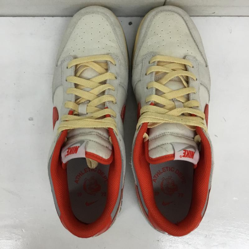 ナイキ NIKE スニーカー スニーカー Dunk Low Athletic Department Picante Red FJ5429-133 28.0cm ロゴ、文字 灰 / グレー / X ベージュ / ベージュ / X 橙 / オレンジ / メンズ USED 古着 中古 10137809