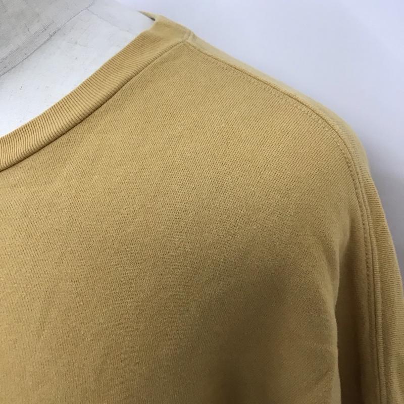 レリュームジャーナルスタンダード relume Journal Standard トレーナー 長袖 23-070-464-6000-1-0 クルーネックリブスウェット L 無地 マスタード / マスタード /  メンズ USED 古着 中古 10118333