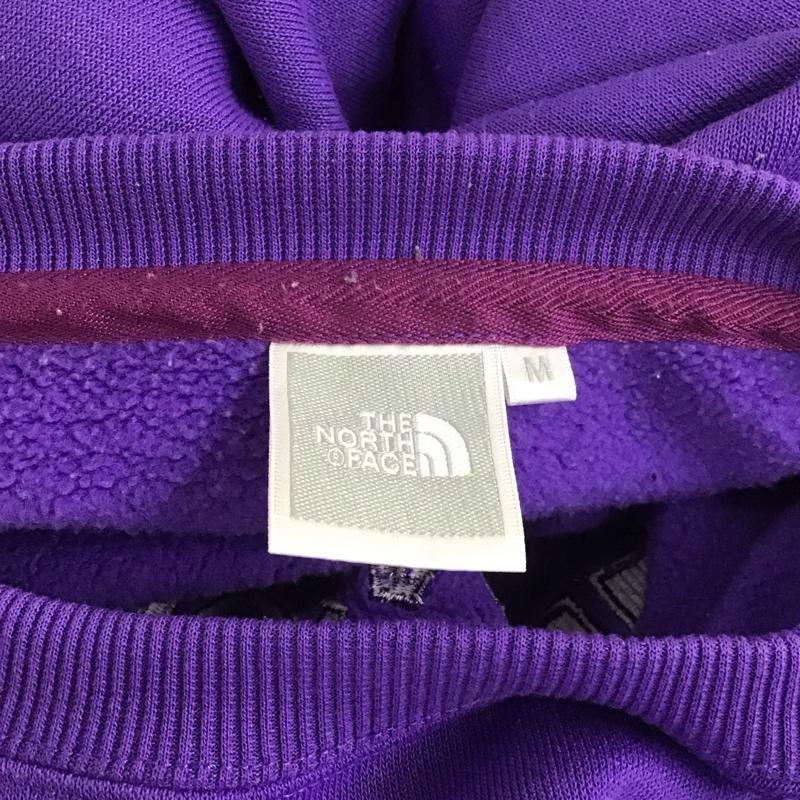 ザノースフェイス THE NORTH FACE トレーナー 長袖 M 無地 紫 / パープル / レディース USED 古着 中古 10110300