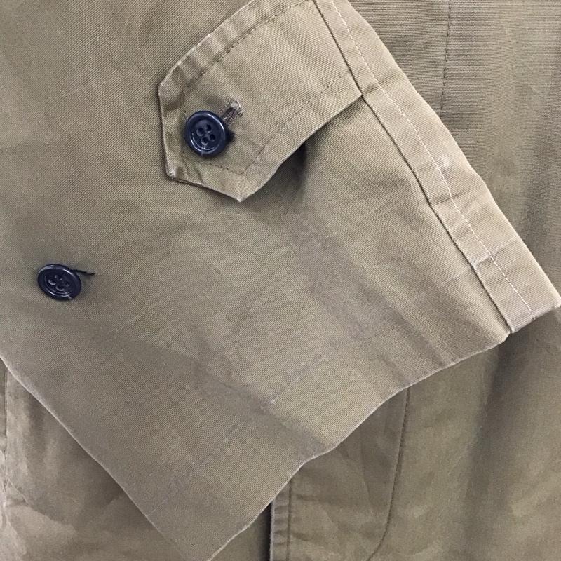 ロンドンフォグ LONDONFOG コート コート一般 ライナー付き ステンカラーコート 40 40 無地 茶 / ブラウン / メンズ USED 古着 中古 10119790