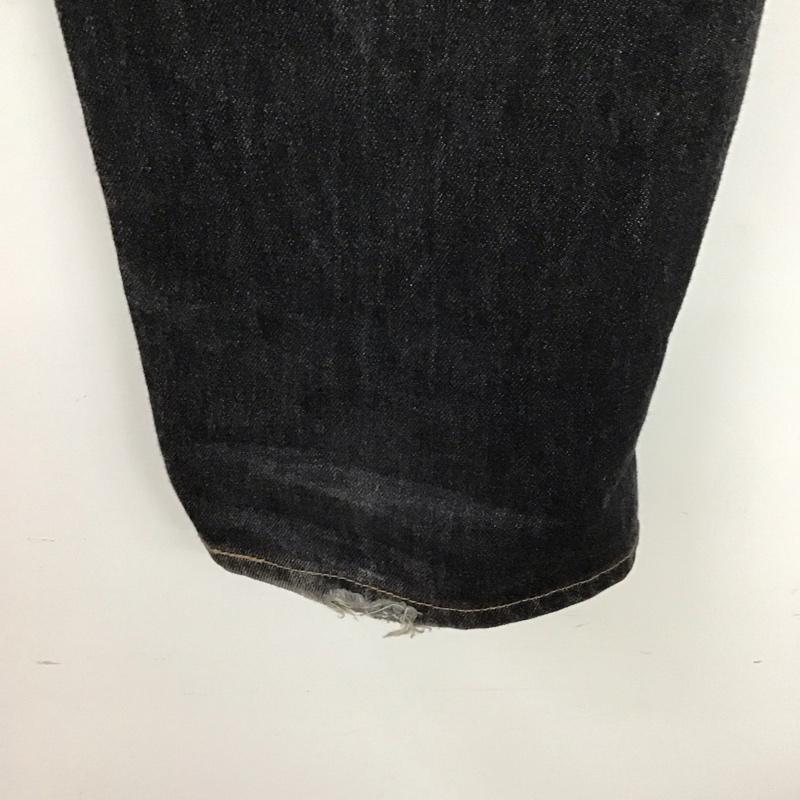 リーバイストラウスアンドコー Levi Strauss & co. パンツ デニム、ジーンズ デニムパンツ ワイドパンツ カジュアルパンツ 38 無地 黒 / ブラック / メンズ USED 古着 中古 10130934