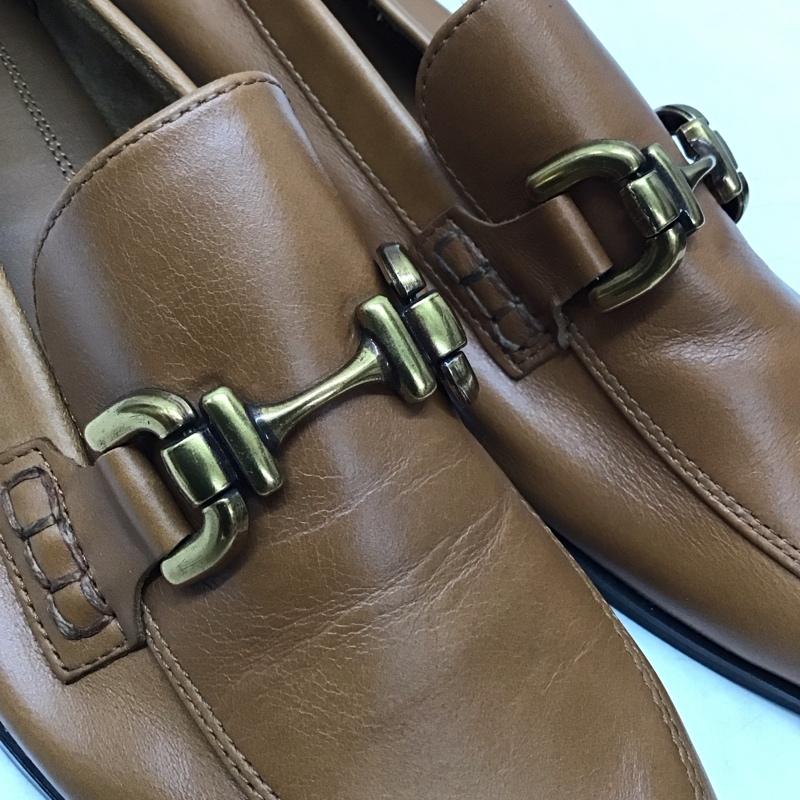 ザラ ZARA ローファー ローファー 2590 313 105 ビットローファー EU37 無地 茶 / ブラウン / レディース USED 古着 中古 10119350