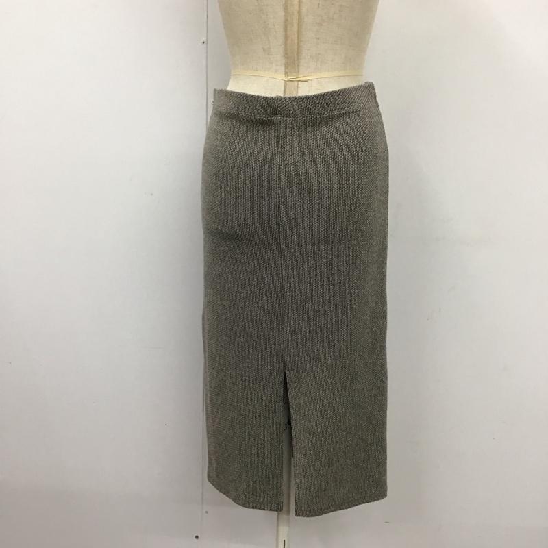 ザラ ZARA セットアップ セットアップ ノースリーブ タイトスカート セット スリット M 無地 灰 / グレー / レディース USED 古着 中古 10122025