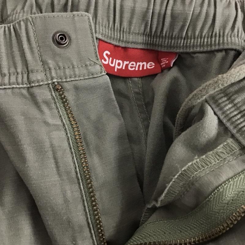 シュプリーム Supreme パンツ ショートパンツ 22SS CargoWorkShort ハーフパンツ ショートパンツ XL 無地 カーキ / カーキ / メンズ USED 古着 中古 10131471