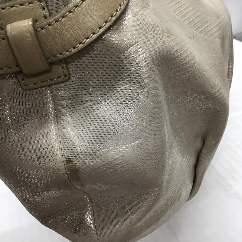 コーチ COACH ハンドバッグ ハンドバッグ G1073-16269 トートバッグ ロゴ、文字 ベージュ / ベージュ / レディース USED 古着 中古 10111770