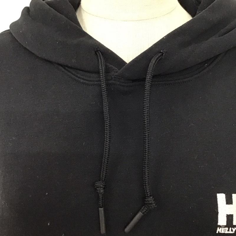 ヘリーハンセン HELLY HANSEN パーカー 長袖 HE32123 プルオーバー スウェット ロゴ、文字 黒 / ブラック / レディース USED 古着 中古 10120173