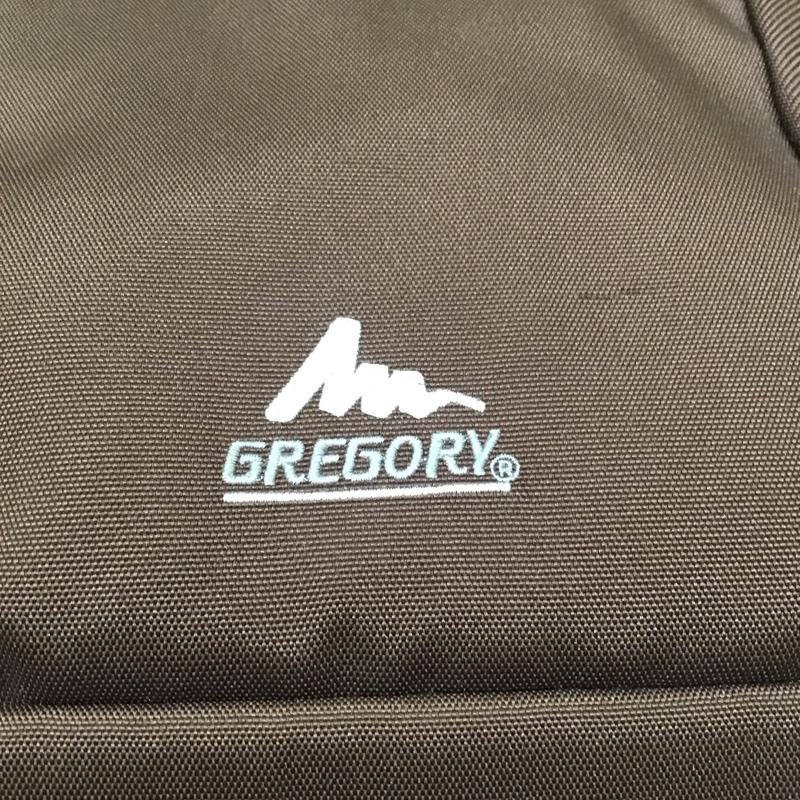 グレゴリー GREGORY ショルダーバッグ ショルダーバッグ ロゴ、文字 茶 / ブラウン / X 黒 / ブラック / メンズ USED 古着 中古 10110944