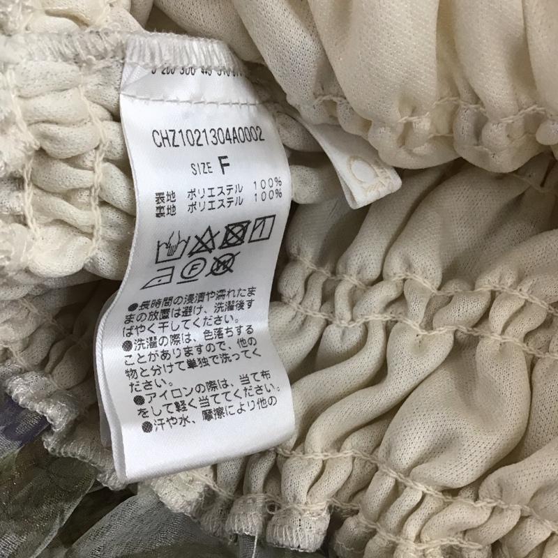 フーズフーチコ who s who Chico カットソー 半袖 FREE 花柄 マルチカラー / マルチカラー /  レディース USED 古着 中古 10113990