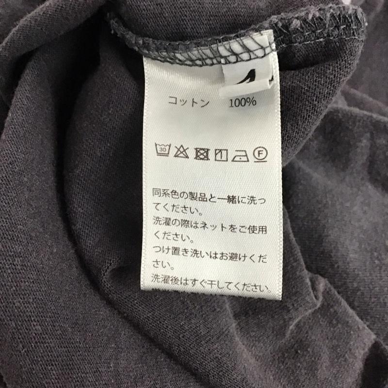 メイソンプリンス MASONPRINCE Tシャツ 半袖 4 プリント チャコールグレー / チャコールグレー / メンズ USED 古着 中古 10146516