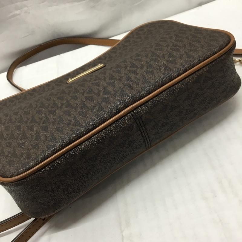 マイケルコース MICHAEL KORS ショルダーバッグ ショルダーバッグ 32S7GJSC7B ロゴ、文字 ダークブラウン / ダークブラウン / レディース USED 古着 中古 10119194