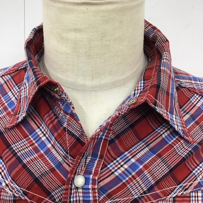 ジョーマッコイ JOE McCOY シャツ、ブラウス 半袖 半袖シャツ カラーシャツ 半袖カットソー チェックシャツ チェック マルチカラー / マルチカラー /  メンズ USED 古着 中古 10113102