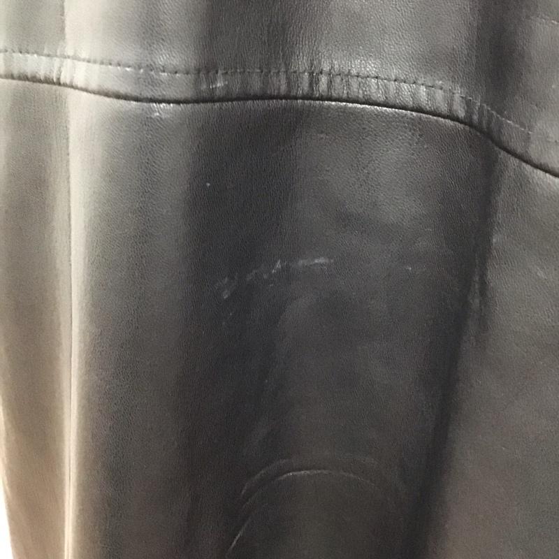 ザラ ZARA シャツ、ブラウス 長袖 フェイクレザーシャツ カジュアルシャツ カラーシャツ ジャケット M 無地 黒 / ブラック / レディース USED 古着 中古 10110222