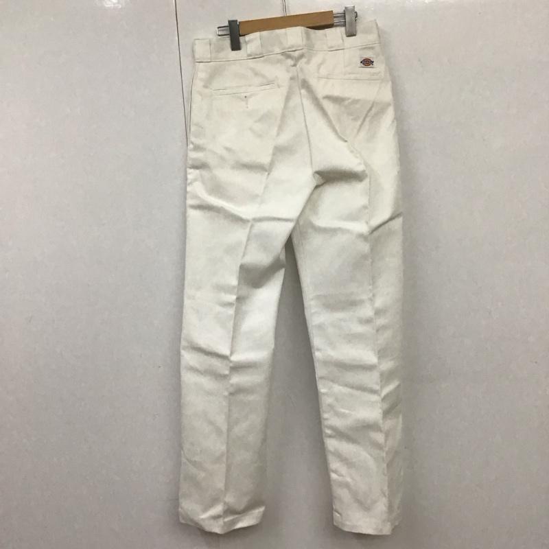 ディッキーズ Dickies パンツ ワークパンツ、ペインターパンツ ワークパンツ ワイドパンツ カジュアルパンツ 32インチ 無地 白 / ホワイト / メンズ USED 古着 中古 10131155