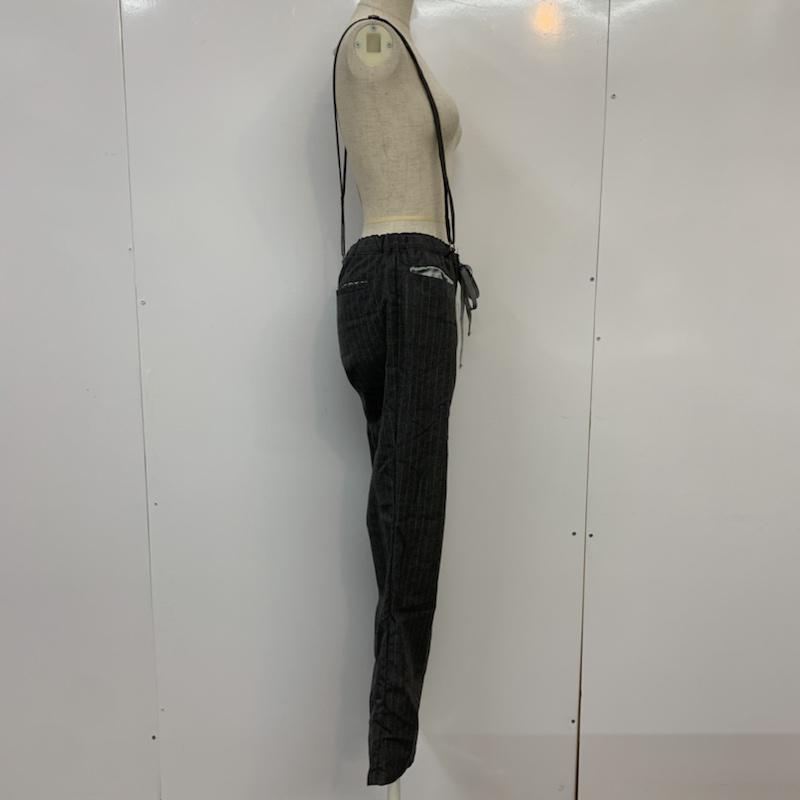 アイズビット ISBIT パンツ スラックス ストライプ S ストライプ 灰 / グレー / レディース USED 古着 中古 10042826
