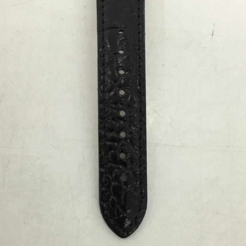 ゾンネ SONNE 腕時計 アナログ(クォーツ式) H1001 レザーベルト ロゴ、文字 黒 / ブラック / メンズ USED 古着 中古 10129468