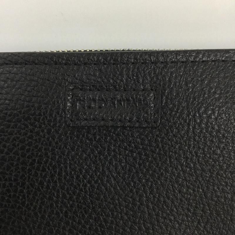 ロダニア RODANIA セカンドバッグ セカンドバッグ レザー ロゴ、文字 黒 / ブラック / メンズ USED 古着 中古 10125545