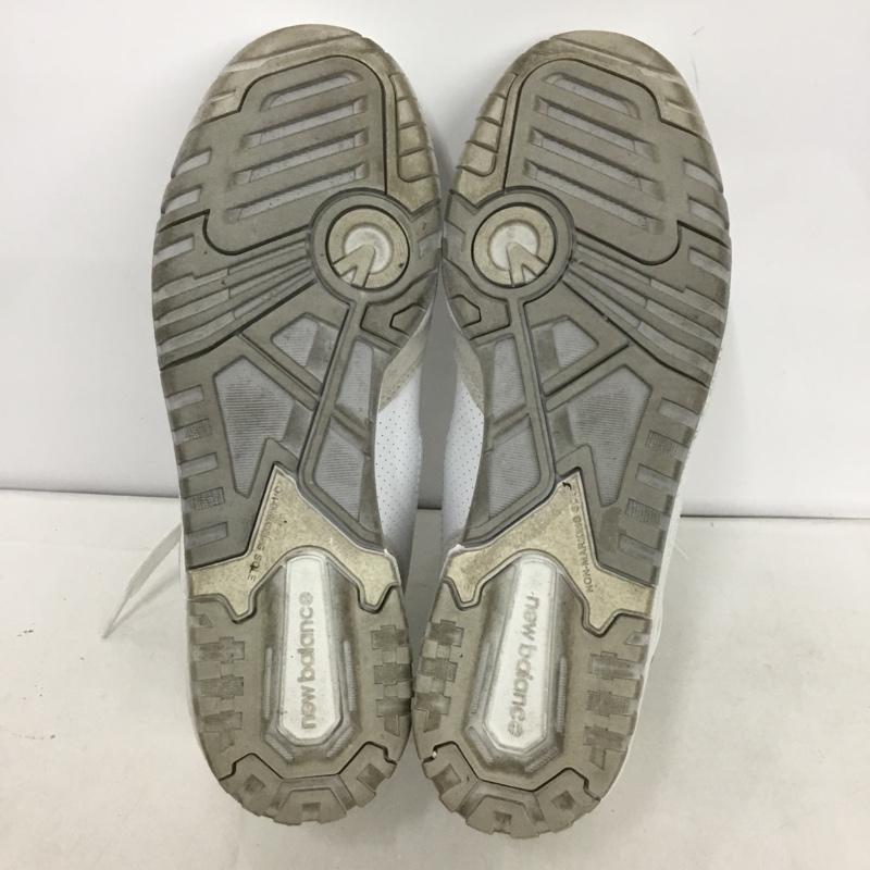 ニューバランス New Balance スニーカー スニーカー BB550 NCB 25.5cm 25.5cm ロゴ、文字 白 / ホワイト / X 灰 / グレー / メンズ USED 古着 中古 10136474