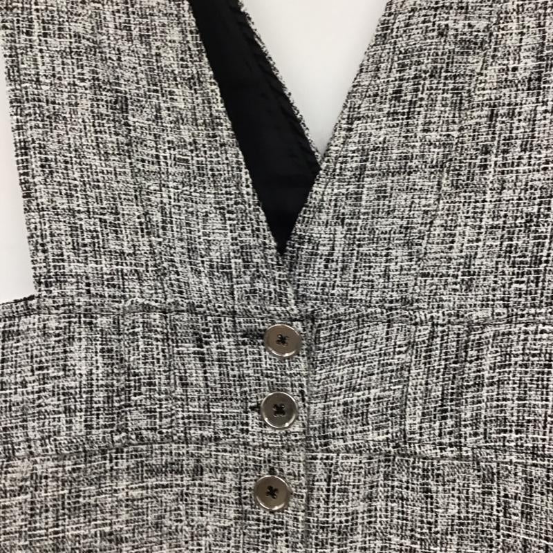 ザラ ZARA ワンピース・ドレス・オールインワン ワンピース・ドレス・オールインワン ノースリーブワンピース ロングスカート タイトスカート S 総柄 白 / ホワイト / X 黒 / ブラック / レディース USED 古着 中古 10134326