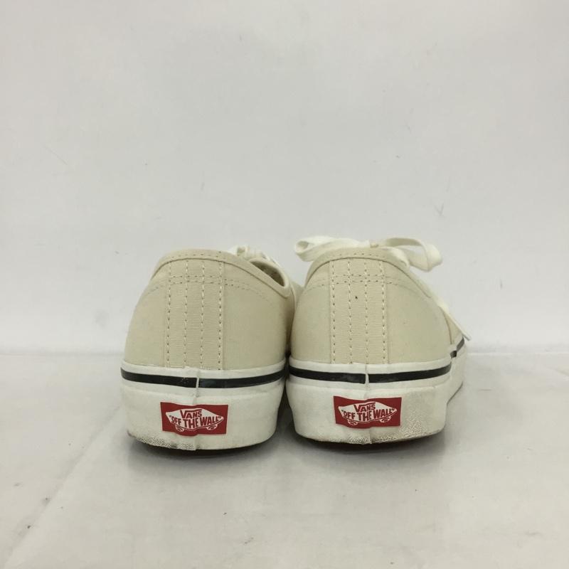 バンズ VANS スニーカー スニーカー 721278 AUTHENTIC 28cm 箱有 28.0cm ロゴ、文字 アイボリー / アイボリー / メンズ USED 古着 中古 10133912