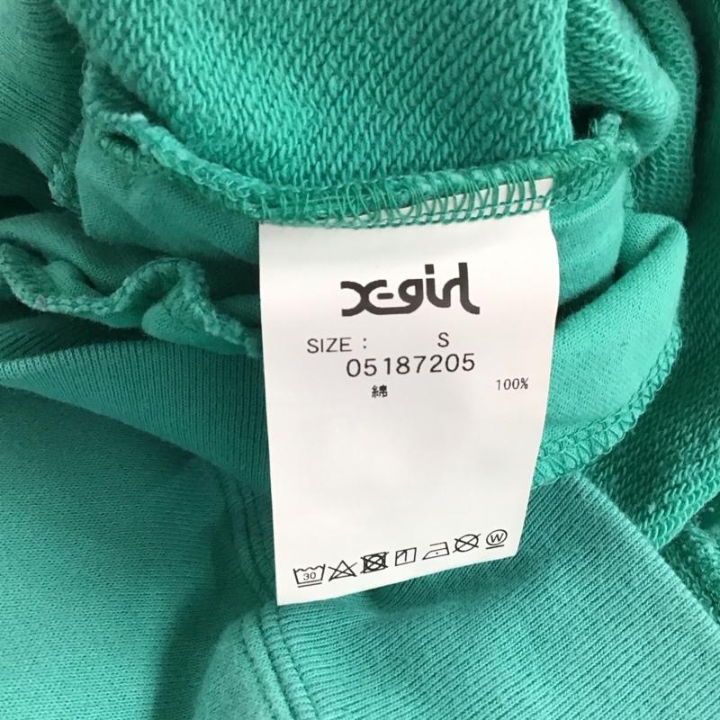 エックスガール X-girl トレーナー 長袖 S ロゴ、文字 マルチカラー / マルチカラー / レディース USED 古着 中古 10143463