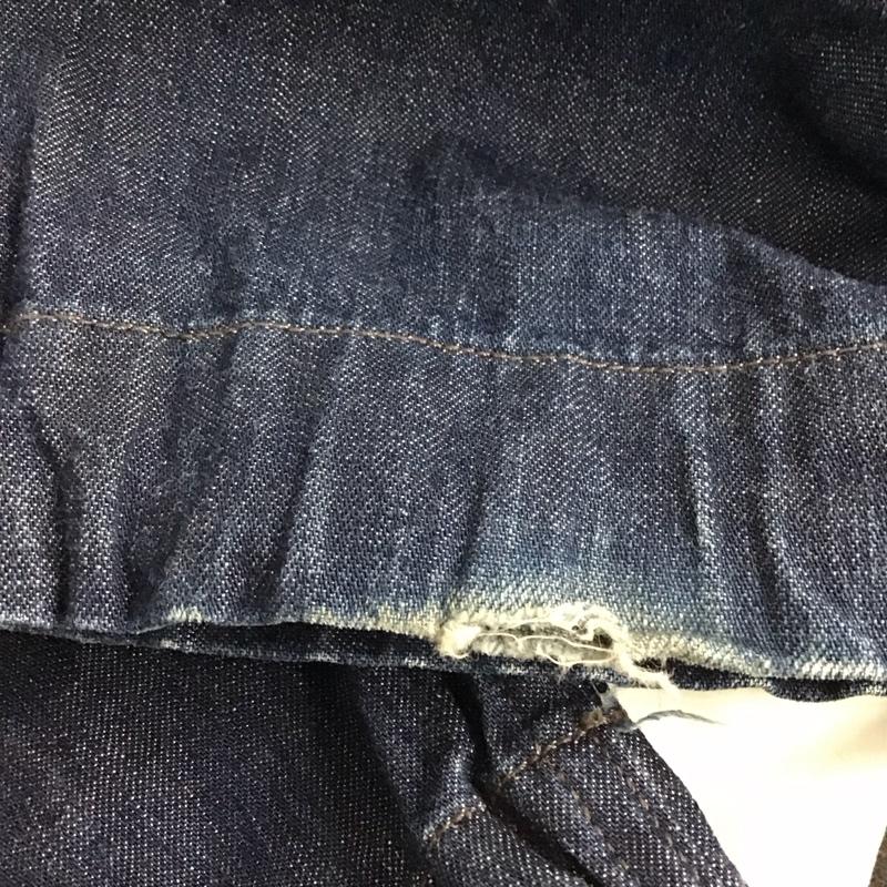 ダブルアールエル RRL パンツ デニム、ジーンズ デニムパンツ カーゴパンツ 32インチ 無地 インディゴ / インディゴ / メンズ USED 古着 中古 10118083