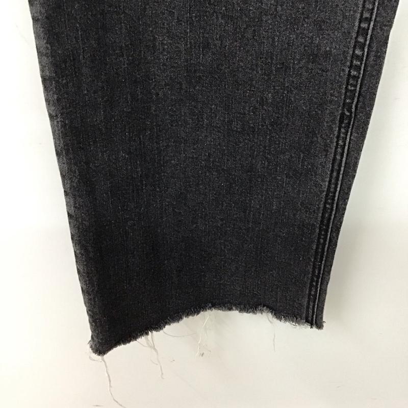 ローリーズファーム LOWRYS FARM パンツ デニム、ジーンズ L 無地 黒 / ブラック / レディース USED 古着 中古 10137742