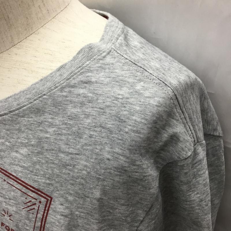 ナイキ NIKE Tシャツ 半袖 半袖カットソー プリントTシャツ クルーネックカットソー スポーツウェア XL プリント 灰 / グレー / メンズ USED 古着 中古 10109464