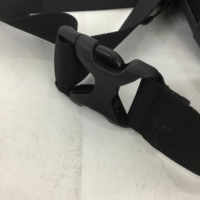ブロスキーアンドサプライ BROSKI&SUPPLY ウエストバッグ ウエストバッグ BBOM-741 レザー ロゴ、文字 黒 / ブラック / メンズ USED 古着 中古 10136707
