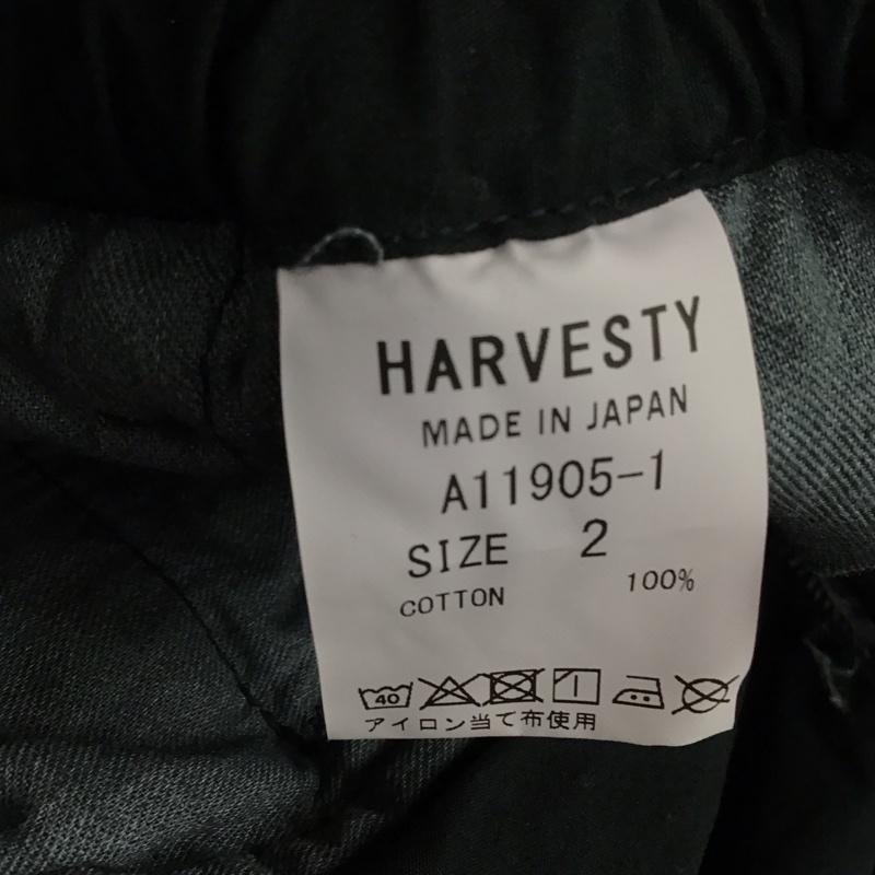 ハーベスティ HARVESTY パンツ ワークパンツ、ペインターパンツ a11905-1 クロップドサーカスパンツ ワイドパンツ 2 無地 紺 / ネイビー / レディース USED 古着 中古 10130920