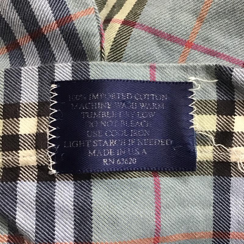 バーバリーロンドン Burberry London シャツ、ブラウス 長袖 長袖シャツ カラーシャツ ポケットシャツ 長袖カットソー チェックシャツ M チェック マルチカラー / マルチカラー / メンズ USED 古着 中古 10119019