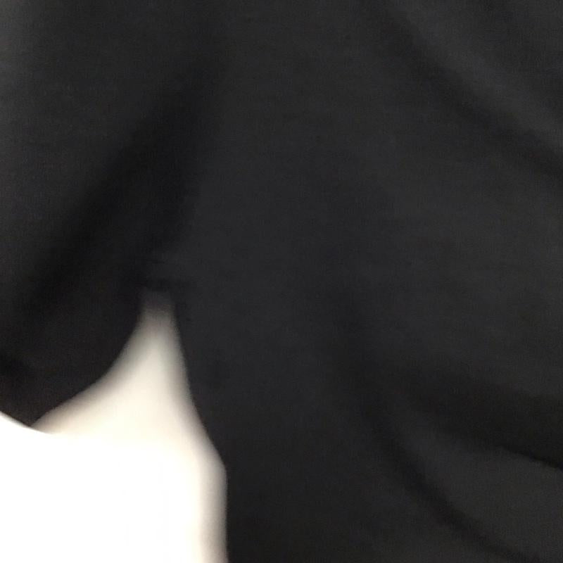 ザラ ZARA カットソー 半袖 L 無地 黒 / ブラック / レディース USED 古着 中古 10130236
