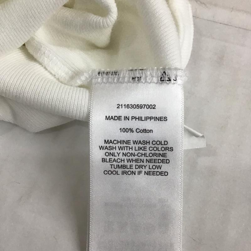 ポロラルフローレン POLO RALPH LAUREN Tシャツ 半袖 半袖カットソー プリントTシャツ Vネックカットソー XS ロゴ、文字 白 / ホワイト / レディース USED 古着 中古 10115970