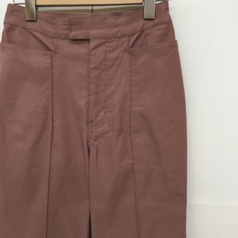 ココ ディール COCO DEAL パンツ スラックス 1 無地 桃 / ピンク / レディース USED 古着 中古 10137535