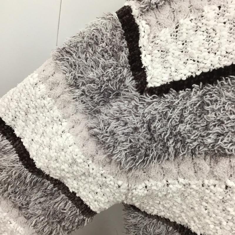 ジェラートピケ gelato pique ニット、セーター 長袖 pwn0215079 ミックスボーダートップス 長袖カットソー クルーネックカットソー ボーダー柄 マルチカラー / マルチカラー / レディース USED 古着 中古 10111766