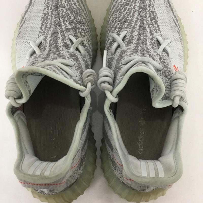 アディダス adidas スニーカー スニーカー B37571 YEEZY BOOST 350 V2 27.5cm 27.5cm ロゴ、文字 灰 / グレー / メンズ USED 古着 中古 10130773