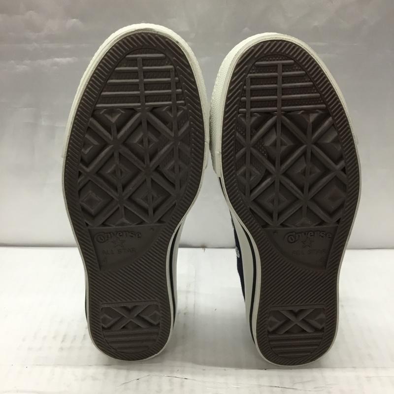 コンバース CONVERSE スニーカー スニーカー 1CL790 ローカット ALL STAR 23cm 23.0cm ロゴ、文字 紺 / ネイビー / X 白 / ホワイト / レディース USED 古着 中古 10106631