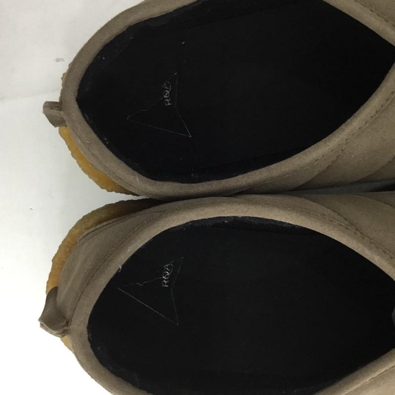 古着 USED スリッポン スリッポン ROA NBUW182FA44 EU42 箱有 ロゴ、文字 茶 / ブラウン / メンズ USED 古着 中古 10129090