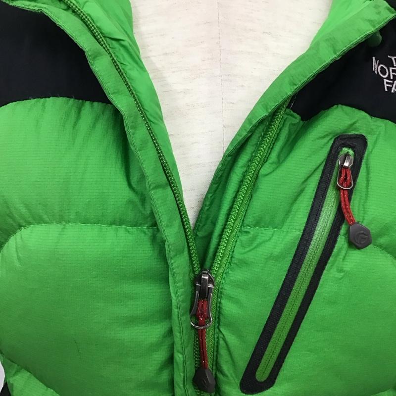 ザノースフェイス THE NORTH FACE ジャケット、上着 ジャケット、ブレザー nfd00b93 サミットシリーズハイベントダウンジャケット ジップアップジャケット アウター M ロゴ、文字 緑 / グリーン / レディース USED 古着 中古 10125985