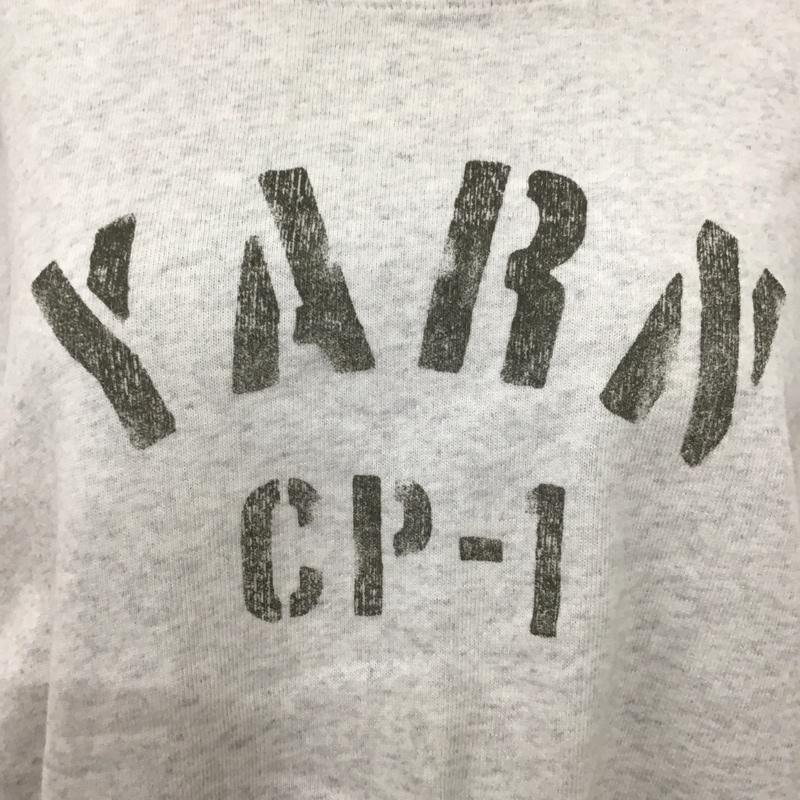 ニコアンド niko and... トレーナー 長袖 NKN26604AD ロンT カットソー M ロゴ、文字 灰 / グレー / レディース USED 古着 中古 10109072