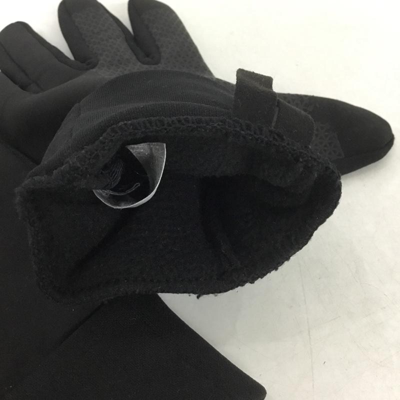 ザノースフェイス THE NORTH FACE ファッション小物 手袋 NN62207 イーチップグローブ フリースグローブ ロゴ、文字 黒 / ブラック / メンズ USED 古着 中古 10140187