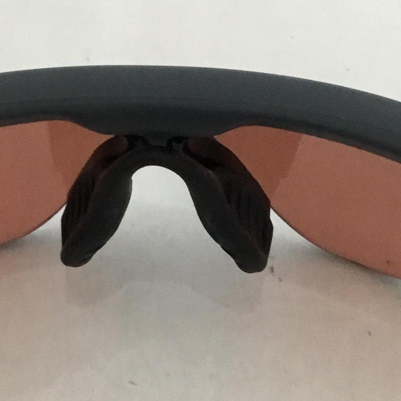 オークリー OAKLEY めがね・サングラス サングラス OO9206-04 RADARLOCK スポーツサングラス ロゴ、文字 灰 / グレー / X 黒 / ブラック / メンズ USED 古着 中古 10129378