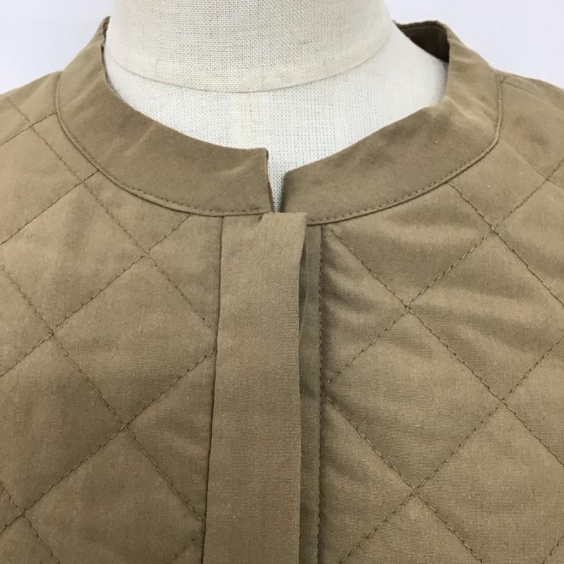 アイテムズ アーバンリサーチ ITEMS URBAN RESEARCH ワンピース ロングスカート IT16-26A001 フロントキルトシャツワンピース FREE 無地 茶 / ブラウン / レディース USED 古着 中古 10123574