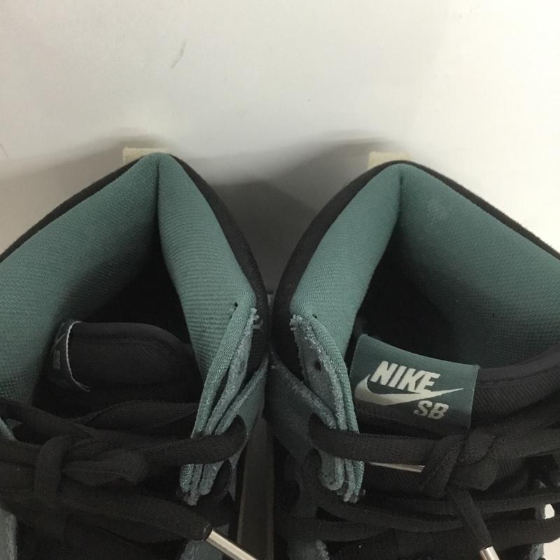 ナイキ NIKE スニーカー スニーカー DQ3757 300 SB DUNK HIGH PRO 28.5cm 箱有 28.5cm ロゴ、文字 黒 / ブラック / メンズ USED 古着 中古 10141910