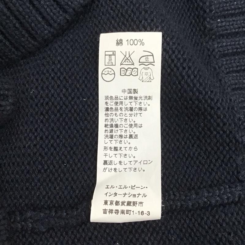 エルエルビーン L.L.Bean ニット、セーター 長袖 長袖ニットカットソー ニット セーター ジップアップネックニット S プリント マルチカラー / マルチカラー / メンズ USED 古着 中古 10111456